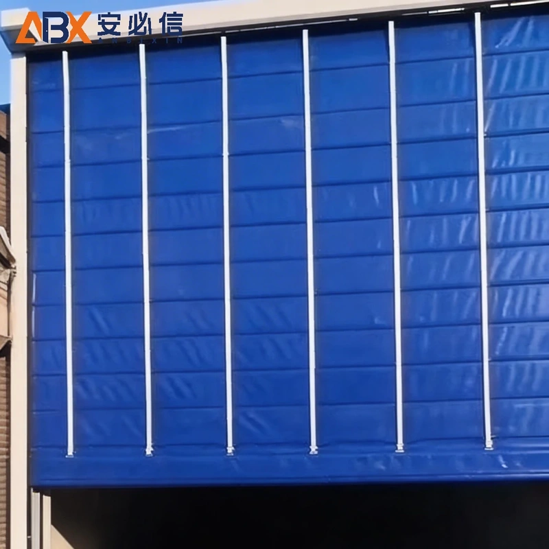 保定市软帘堆积门